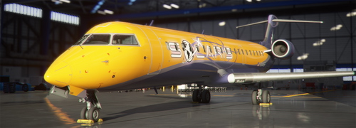 Solaris Air CRJ700 Livery