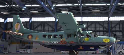 Beavis & Butt-Head's Cessna 208B Caravan Nacho Hauler