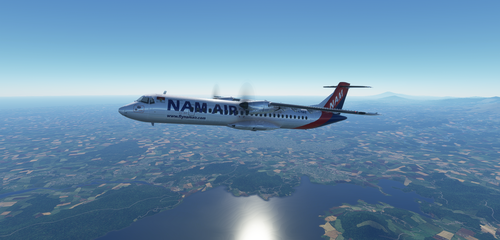 NAM AIR ATR 72-600 Livery