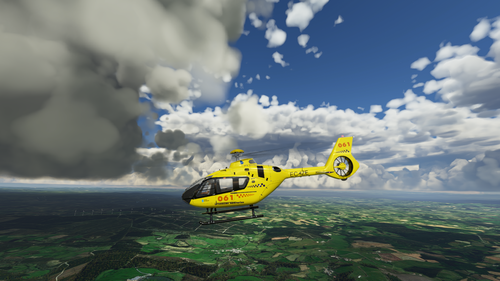 Airbus H135|061 urgencias sanitarias "Santiago de Compostela" Galicia |EC-IZE