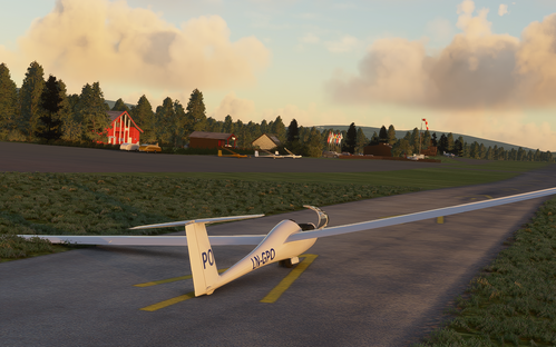 Discus 2b Livery | LN-GPO