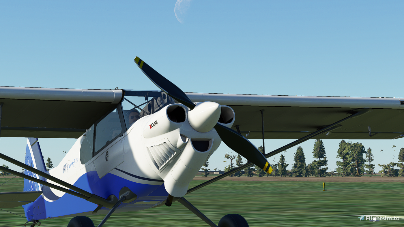 X-Cub MiFly Alpha Livery [4k Textures] (Read Decription) 对于 Microsoft ...