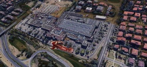 Imola, centro autodromo e zona industriale