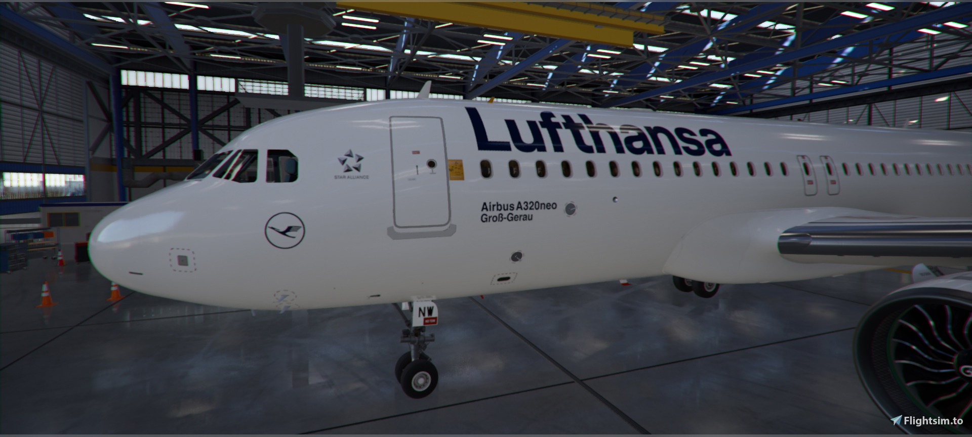 [A32NX] Lufthansa A320NEO D-AINW - Image 1