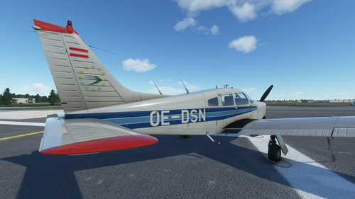 Just Flight PA28 OE-DSN