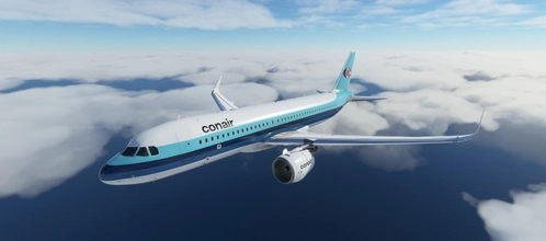 Conair (of Scandanavia) Retro A320neo Livery