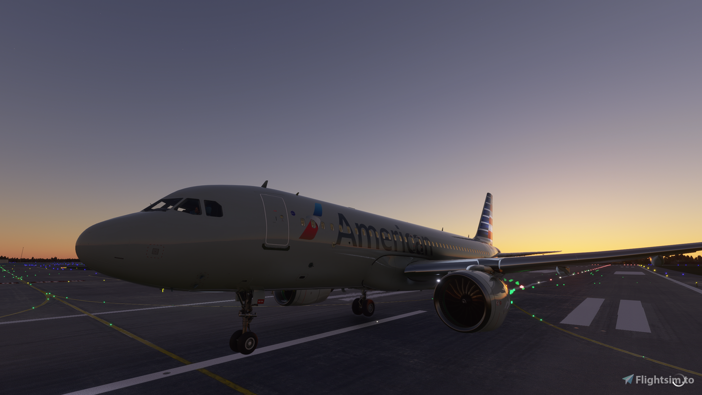 AMERICAN AIRLINES AIRBUS エアバス A320 American Airlines Airbus A320-200