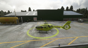 H135 Yorkshire Air Ambulance Helicopter & Nostell Air Support Base Scenery, Wakefield thumbnail 9