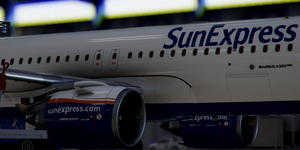 Livery Airbus A320neo SunExpress TC-SEJ / 8k thumbnail 2
