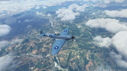 Supermarine Spitfire Mk.IX No 681 Squadron PL855