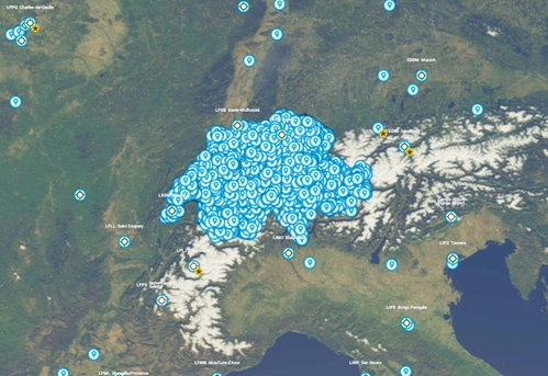World Points of Interest - Switzerland