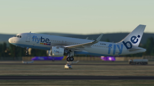 FBW A32NX - Airbus A320neo Flybe (Old Livery) - 8K