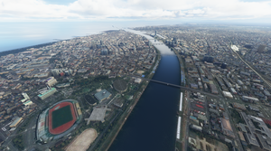 Niigata Landmarks with night lighting thumbnail 12