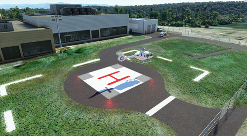 Helipad - Mulhouse hospital