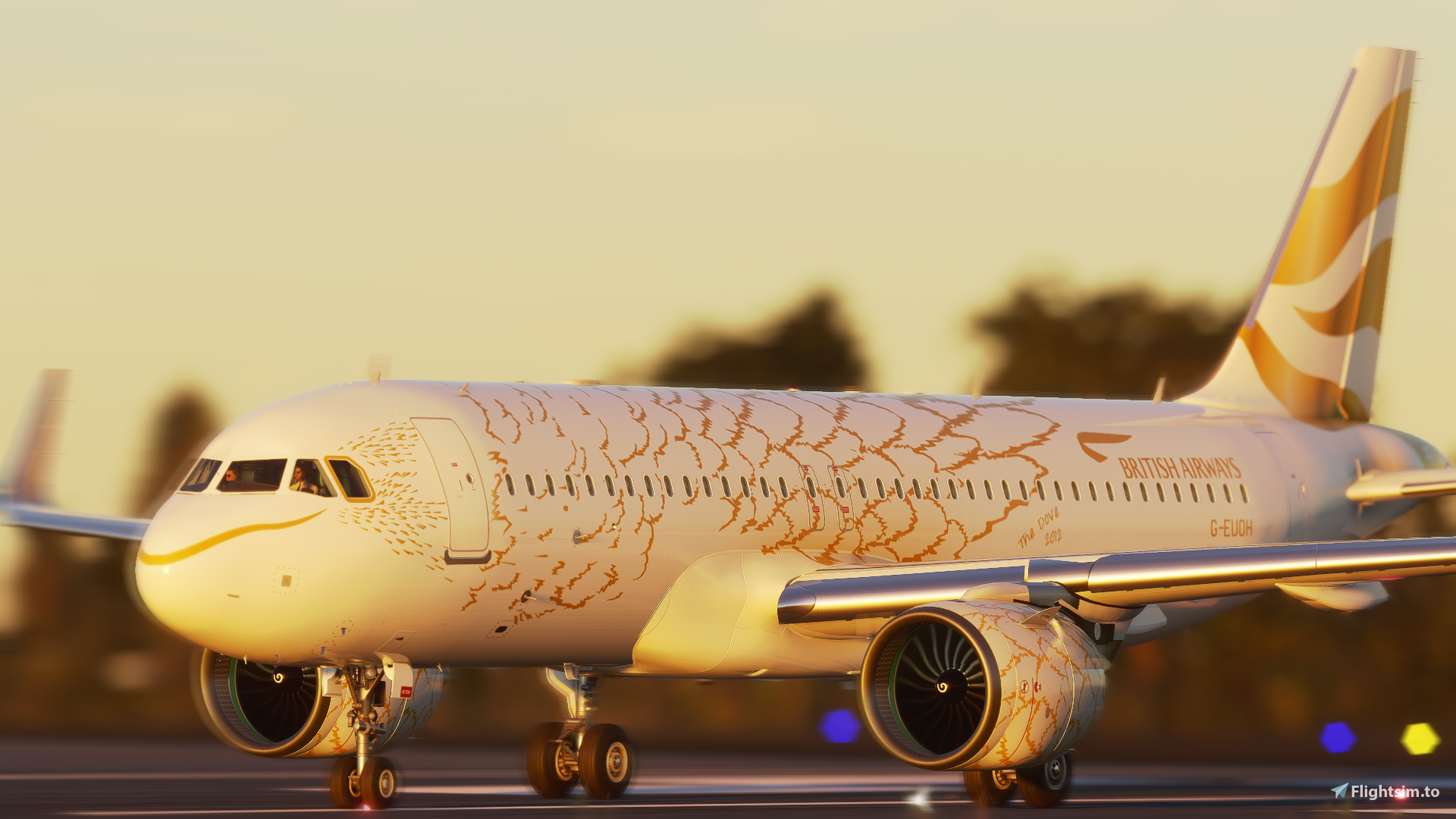 [A32NX] British Airways Olympic Dove 2012  - Image 1