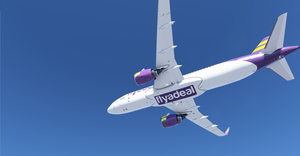 [A32NX] | [8K] A320neo flyadeal (HZ-FAK) Very Detailed Clean/Dirty Version thumbnail 4