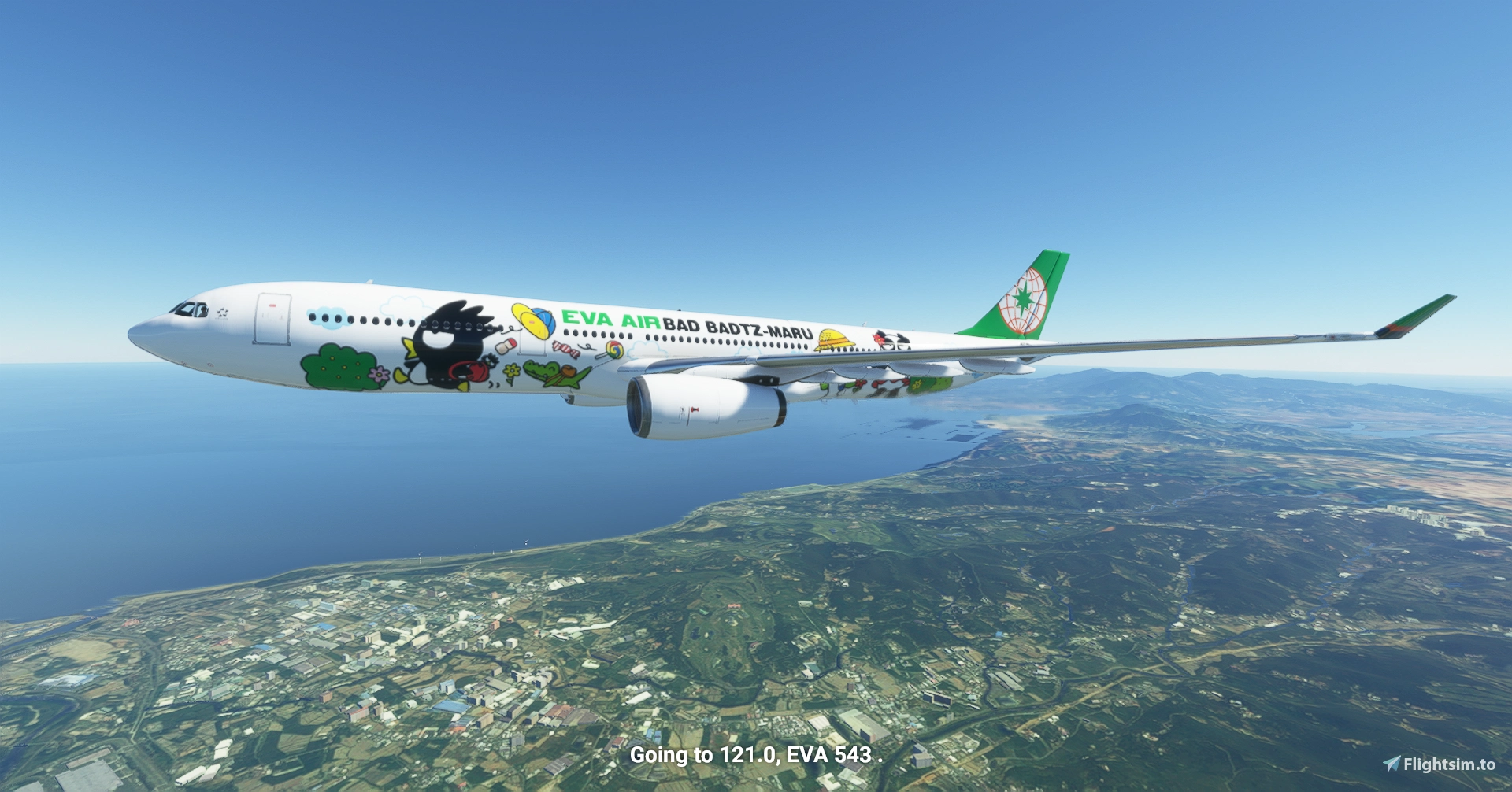 [4K] EVA Air A330-300 Travel Fun - Image 1