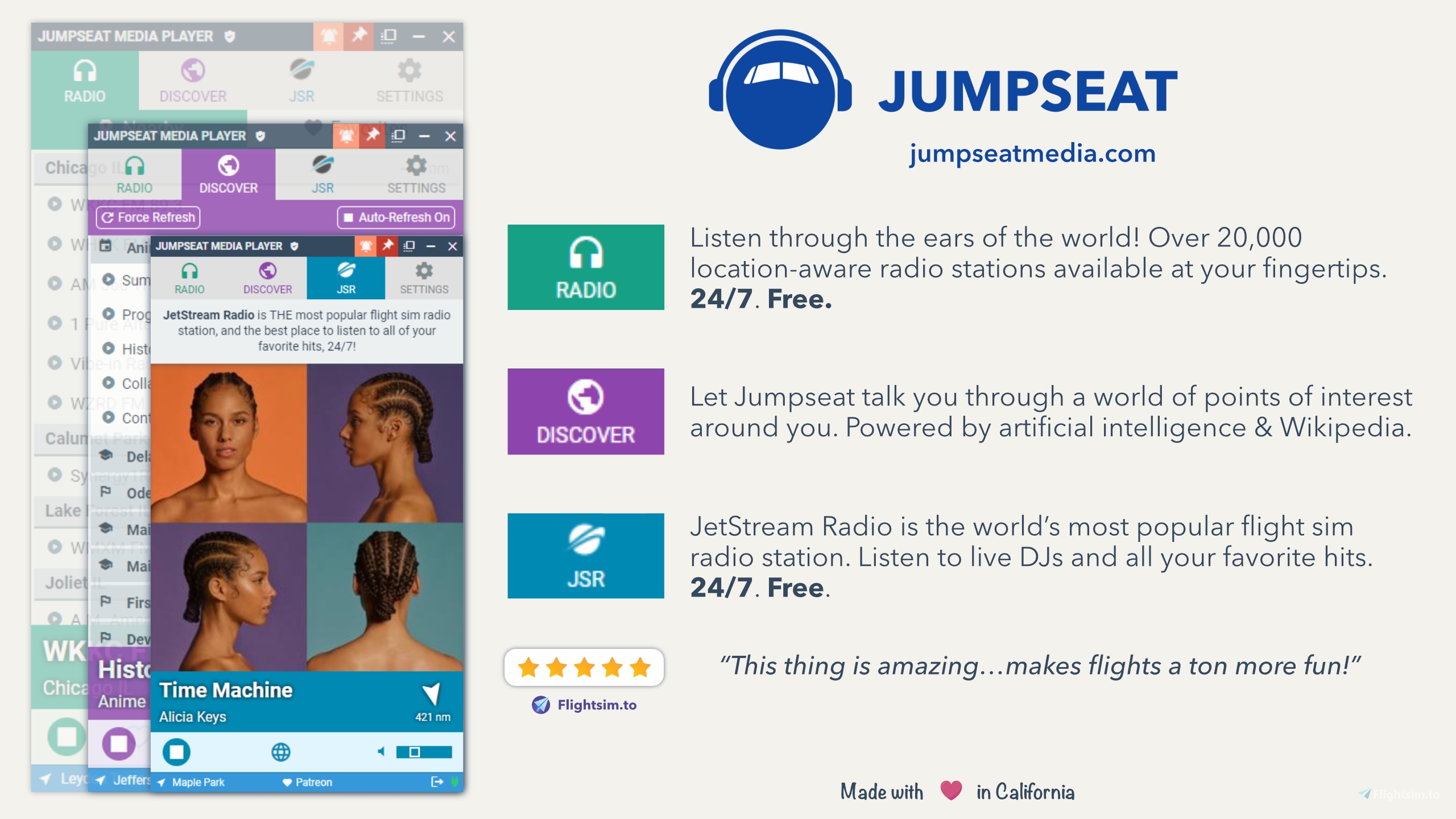 Jumpseat Radio for Microsoft Flight Simulator | MSFS