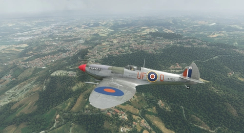 Supermarine Spitfire Mk.IX No 601 Squadron UF-Q