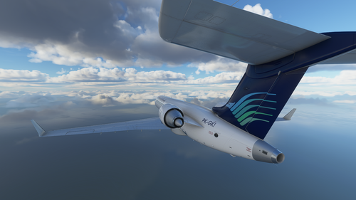 Garuda Airlines CRJ 700 | 4K  | Discontinued