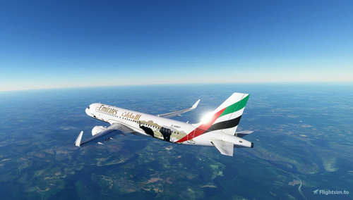 [A32NX] Airbus A320neo - Emirates Wildlife