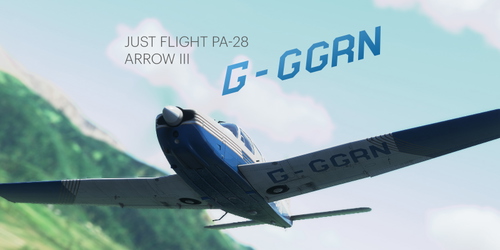 Just Flight PA-28 Arrow III G-GGRN