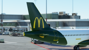 Airbus A320neo McDonald's Livery [8K] thumbnail 2
