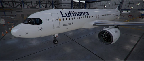 [A32NX] LUFTHANSA D-AINZ (MASK VERSION)