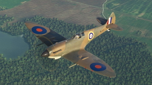 Flying Irons Spitfire IXc ML417 'A Piece of Cake' thumbnail 6