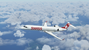 Aerosoft CRJ-700 - Swiss thumbnail 1