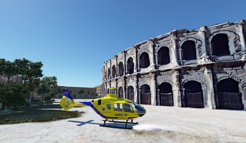 Airbus H135 SAMU 30 Livery