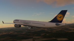 Lufthansa A330-300 Shark skin thumbnail 3