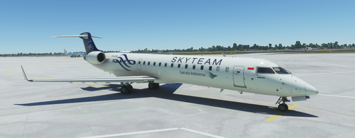 CRJ 700 Garuda Indonesia (SkyTeam livery) - 4K