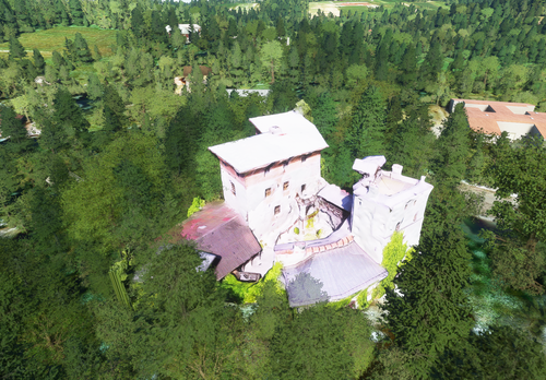 Poland Korzkiew Castle
