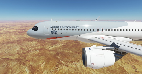 [A32NX] 8K Dutch Air Force - Dutch Government