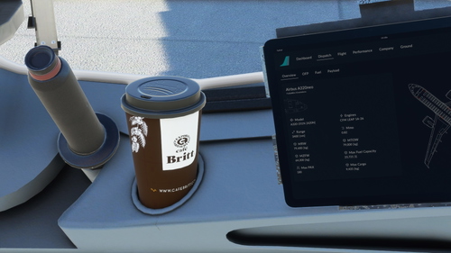 A32NX Britt Coffee Cup 