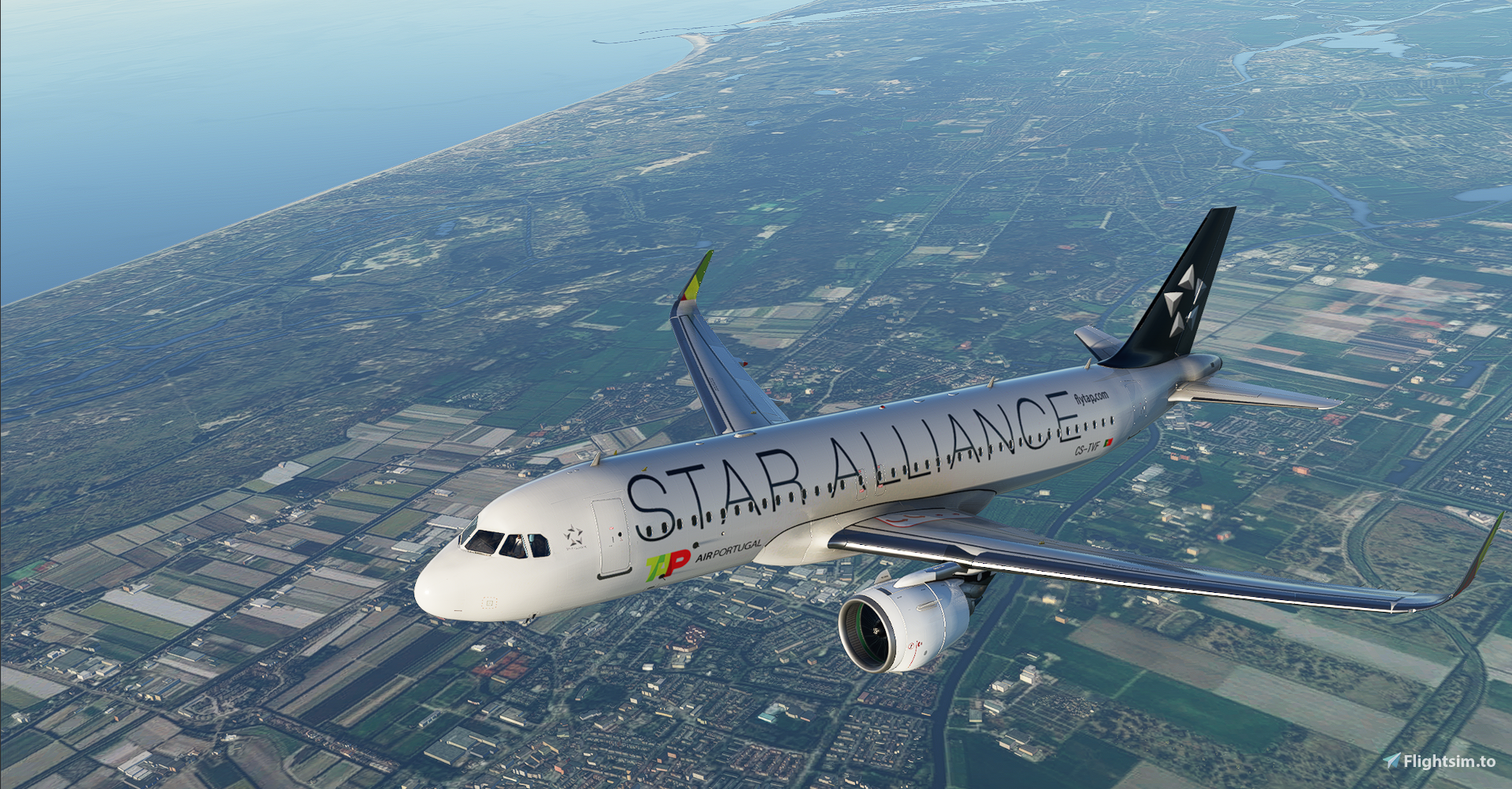 [A32NX] | [8K] A320neo TAP Air Portugal Star Alliance (CS-TVF) Very Detailed Clean/Dirty Version - Image 1