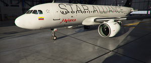 [A32NX] | [8K] A320neo Avianca Star Alliance (N477AV) Very Detailed Clean/Dirty Version thumbnail 2
