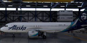 [A32NX] Airbus A320neo Alaska Airlines N362VA in 8k thumbnail 2