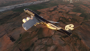 747-8 Air New Zealand All Black Livery thumbnail 4