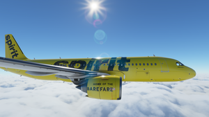 [A32NX] Dirty Spirit Airlines "Bare Fare" | 4K thumbnail 1