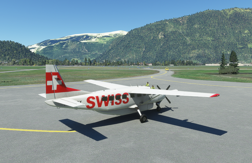 Cessna 208B Grand Caravan SWISS [4K Fictional]
