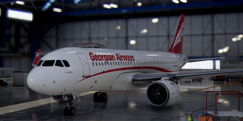 [A32NX] FlyByWire | Airbus A320neo Georgian Airways  4L-TTU in 8k