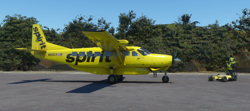 Cessna 208B Grand Caravan Spirit Airlines [4K Fictional]