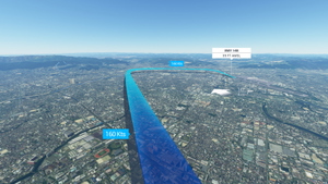 Itami Curve Landing Challenge (RJOO RWY14R, Osaka) thumbnail 2