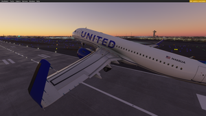 [A32NX] [8K] United Airlines Blue thumbnail 8