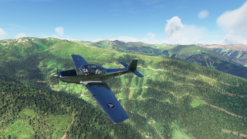 AT Simulations Focke-Wulf/Piaggio P.149 Bundesheer 3E-AB (Austrian Airforce) repaint