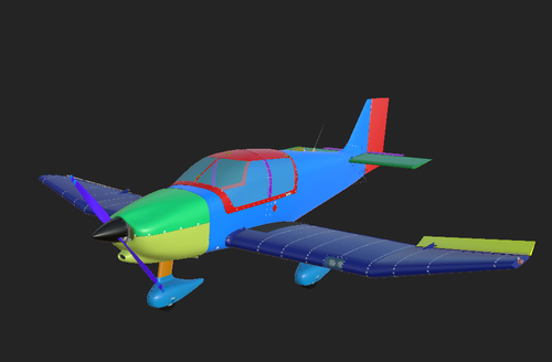 Asobo DR400 Substance Painter Paintkit