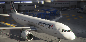 [A32NX] [FBW] AirFrance [10K] No Text Mirroring With Coffee Cup thumbnail 4