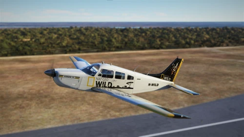 JustFlight Piper P28R Arrow III | Nat Geo Wild